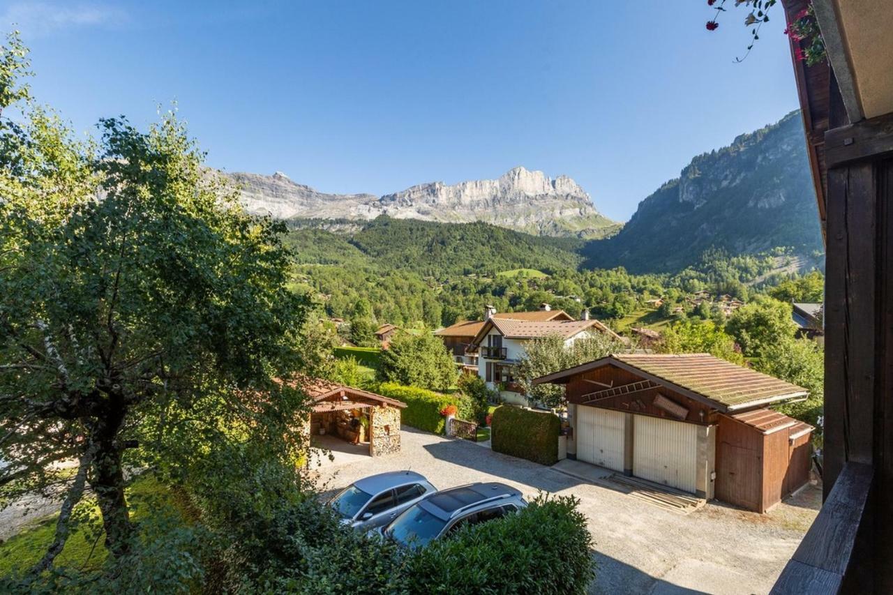 Appartement La Sauvageonne - Happy Rentals Servoz Exterior foto